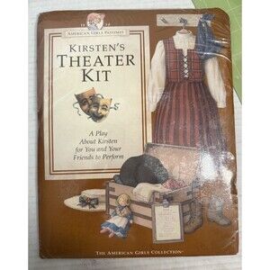 Vintage 1994 First Edition American Girl Kirsten's Theater Kit Complete **READ**